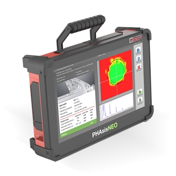 PES SA PHAsis ultrasonic inspection system – Non-destructive testing of spot welds for industrial automation