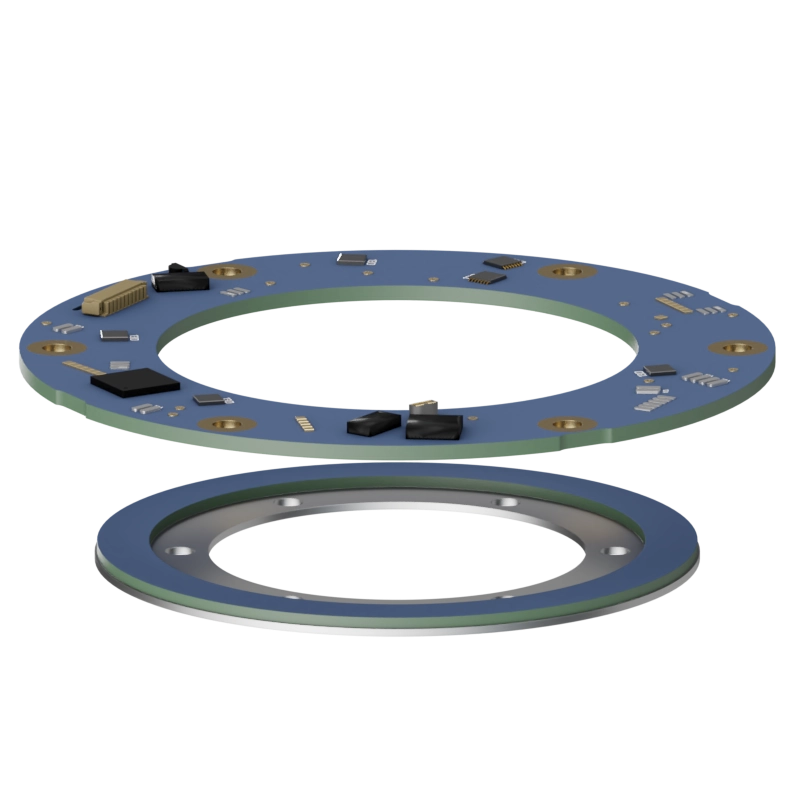 Magnetic encoder IND-ROT-080-A21 for absolute encoder magnetic integration