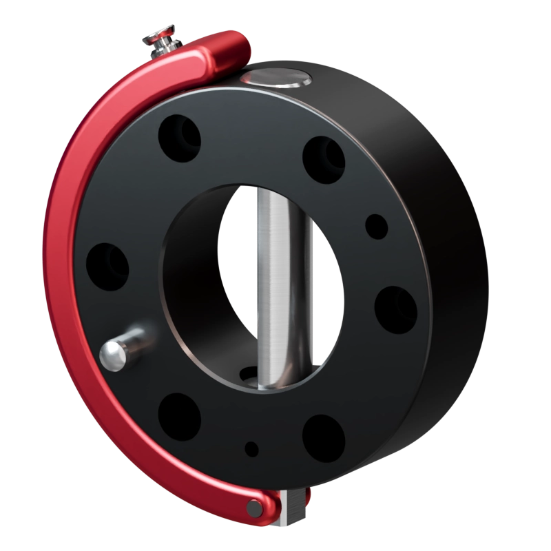 Robot-side view of the MGW125 tool changer