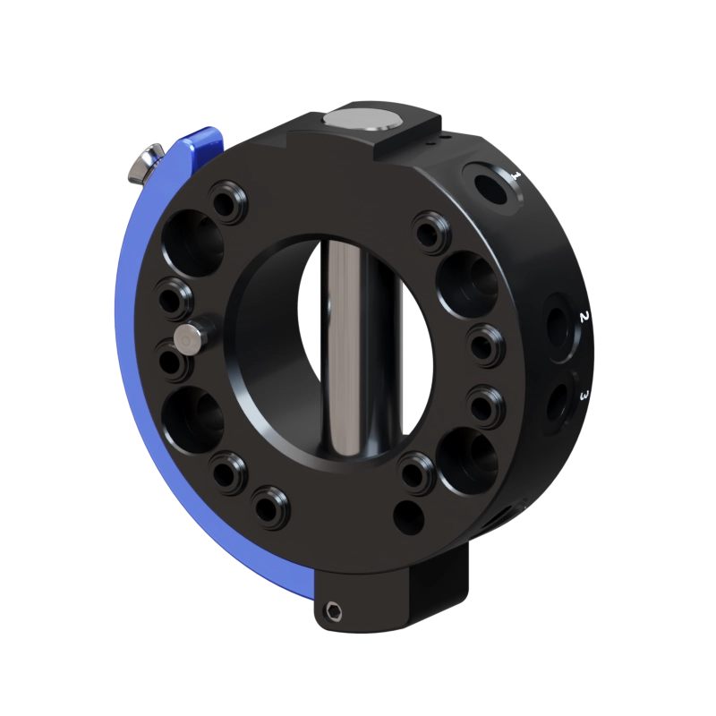 Robot-side view of the SHS100 tool changer