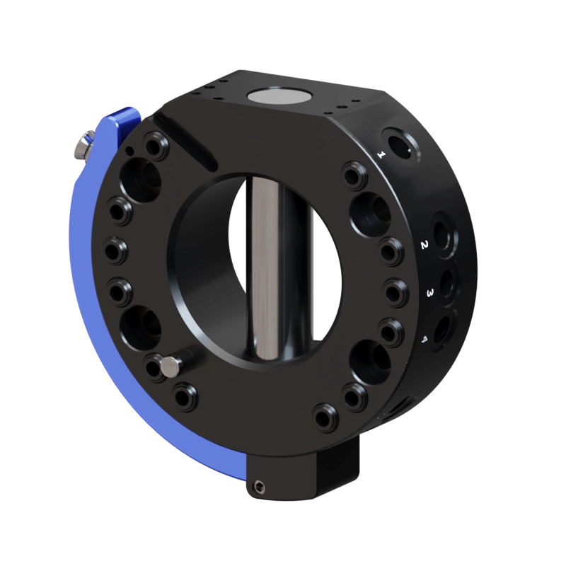 Robot-side view of the SHS125 tool changer