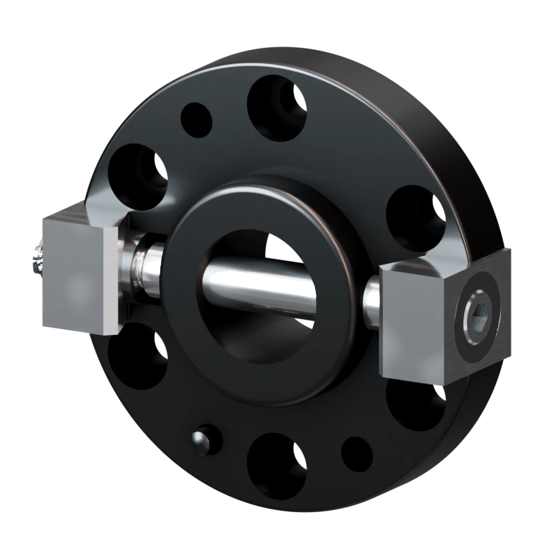 Robot-side view of the SWA100 tool changer