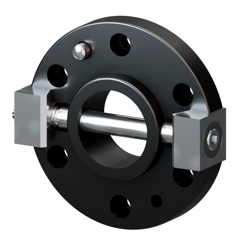Robot-side view of the SWA160 tool changer