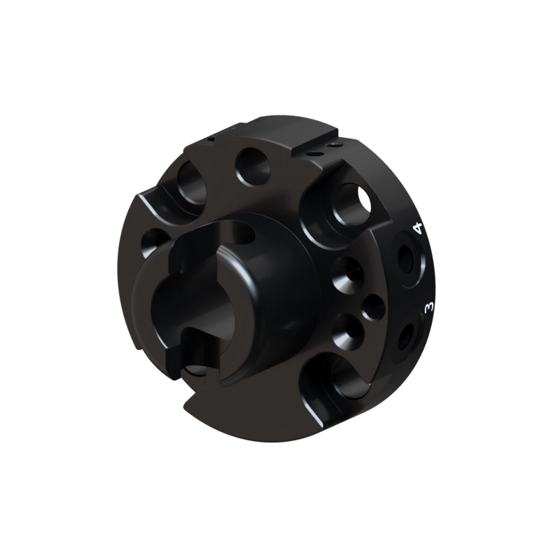 Tool-side view of the SHS050 tool changer
