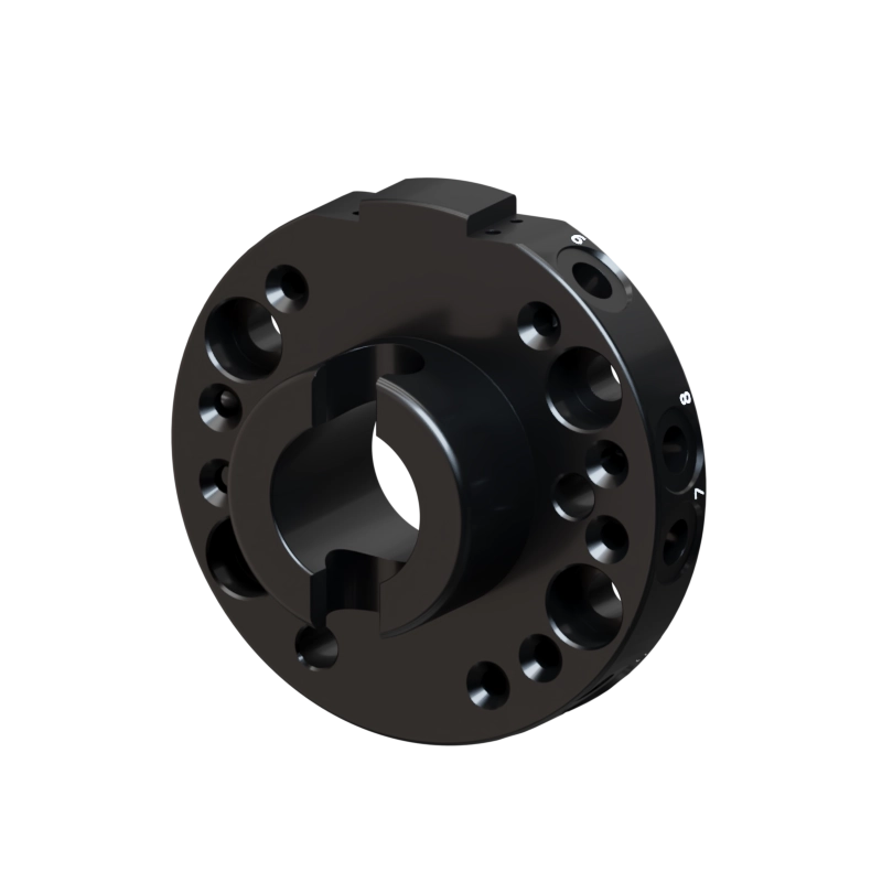 Tool-side view of the SHS100 tool changer