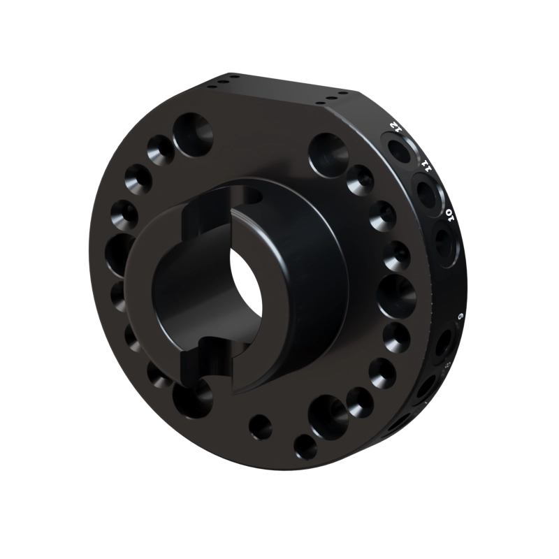 Tool-side view of the SHS160 tool changer